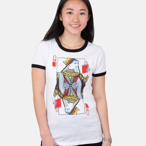 NWT Out of Print Queen of Books Shirt